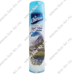 Освежитель воздуха CHIRTON Альпийская свежесть 300мл Освежитель воздуха CHIRTON Альпийская свежесть 300мл
