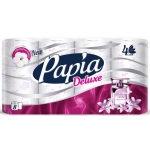 Papia DeLuxe Dolce Vita Туалетная бумага 4-х слойная ( 8 рул) Papia DeLuxe Dolce Vita Туалетная бумага 4-х слойная ( 8 рул)