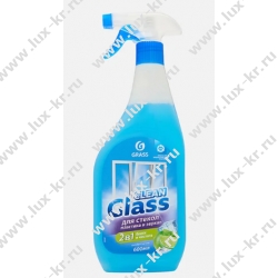Grass Clean Glass Голубая Лагуна Средство для стекол с курком 600мл Grass Clean Glass Голубая Лагуна Средство для стекол с курком 600мл