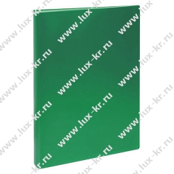 Папка на 4 кольцах СТАММ ММ-32186, А4, 40мм, 500мкм, пластик, зеленая Папка на 4 кольцах СТАММ ММ-32186, А4, 40мм, 500мкм, пластик, зеленая