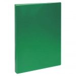 Папка на 4 кольцах СТАММ ММ-32186, А4, 40мм, 500мкм, пластик, зеленая Папка на 4 кольцах СТАММ ММ-32186, А4, 40мм, 500мкм, пластик, зеленая