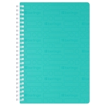 Бизнес-тетрадь A5, 80л., Berlingo "Your Way", клетка, на силиконовом гребне, 80г/м2, пластик обложка 600мкм, мятная SRn_A5893 Бизнес-тетрадь A5, 80л., Berlingo "Your Way", клетка, на силиконовом гребне, 80г/м2, пластик обложка 600мкм, мятная SRn_A5893