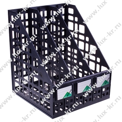 Лоток для бумаг вертикальный СТАММ, сборный, 3 отделения, черный ЛТВ-63720/ЛТ81 Лоток для бумаг вертикальный СТАММ, сборный, 3 отделения, черный ЛТВ-63720/ЛТ81