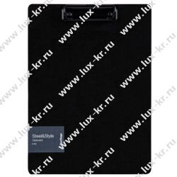 Планшет с зажимом Berlingo "Steel&Style" А4, пластик (полифом), красный PPf_93013 Планшет с зажимом Berlingo "Steel&Style" А4, пластик (полифом), красный PPf_93013