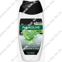 Palmolive гель д/душа Мужской Алоэ вера и Витамин Е Очищение и Уход 250мл Palmolive гель д/душа Мужской Алоэ вера и Витамин Е Очищение и Уход 250мл