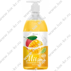 Крем-мыло жидкое Grass MILANA 1л Манго и Лайм