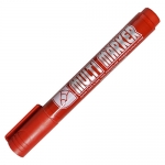 Маркер-перманент Crown Multi Marker CРМ-800 красный, 3мм Маркер-перманент Crown Multi Marker CРМ-800 красный, 3мм