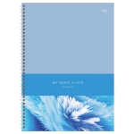 Тетрадь 80л, клетка OFFICE 7БЦ А4, твердая обложка, на спирали Тетрадь 80л, клетка OFFICE 7БЦ А4, твердая обложка, на спирали