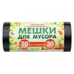 Пакеты для мусора РОМАШКА 30л (30шт/рулоне) Пакеты для мусора РОМАШКА 30л (30шт/рулоне)