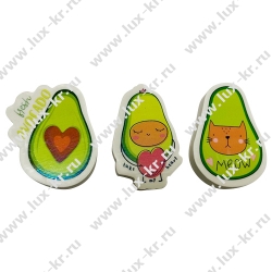 Набор ластиков MESHU "Avocado" MS_41770, 3шт., фигурный, термопластичная резина, 40*30*13мм Набор ластиков MESHU "Avocado" MS_41770, 3шт., фигурный, термопластичная резина, 40*30*13мм
