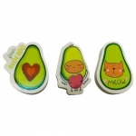 Набор ластиков MESHU "Avocado" MS_41770, 3шт., фигурный, термопластичная резина, 40*30*13мм Набор ластиков MESHU "Avocado" MS_41770, 3шт., фигурный, термопластичная резина, 40*30*13мм