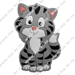 Точилка пластиковая Мульти-Пульти "Котик" 1 отверстие, пакет, европодвес Точилка пластиковая Мульти-Пульти "Котик" 1 отверстие, пакет, европодвес