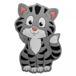 Точилка пластиковая Мульти-Пульти "Котик" 1 отверстие, пакет, европодвес Точилка пластиковая Мульти-Пульти "Котик" 1 отверстие, пакет, европодвес