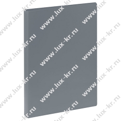 Папка с 10 вкладышами СТАММ ММ-30659, А4, 9мм, 500мкм, пластик, серая Папка с 10 вкладышами СТАММ ММ-30659, А4, 9мм, 500мкм, пластик, серая