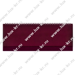 Планинг LAMARK2051  Velvet бордовый, датированный на 2025г ! УЦЕНКА !