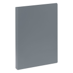 Папка с 80 вкладышами СТАММ А4, 30мм, 600мкм, пластик, серая ММ-30664 Папка с 80 вкладышами СТАММ А4, 30мм, 600мкм, пластик, серая ММ-30664