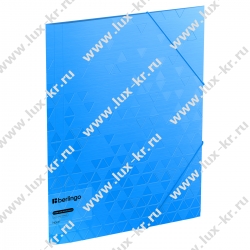 Папка на резинке Berlingo "Neon" А4, 600мкм, голубой неон FB4_A4393 Папка на резинке Berlingo "Neon" А4, 600мкм, голубой неон FB4_A4393