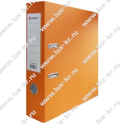 Папка-регистратор LAMARK600, 80мм оранжевая