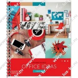 Тетрадь 80л, клетка FRUTOMANIA A5, на спирали Тетрадь 80л, клетка FRUTOMANIA A5, на спирали