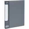 Папка с 60 вкладышами СТАММ "Стандарт" А4, 21мм, 700мкм, пластик, серая, ММ-30627 Папка с 60 вкладышами СТАММ "Стандарт" А4, 21мм, 700мкм, пластик, серая, ММ-30627