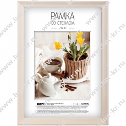 Рамка деревянная 21*30см, OfficeSpace, №2, Natural 296646 Рамка деревянная 21*30см, OfficeSpace, №2, Natural 296646
