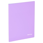 Папка с 20 вкладышами Berlingo "Haze" А4, 14мм, 600мкм, с внутр. карманом, софт-тач, ассорти DB4_20925