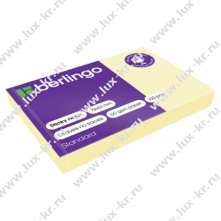 Самоклеящийся блок Berlingo "Standard", 76*51мм, 100л., желтый HN7651SGe Самоклеящийся блок Berlingo "Standard", 76*51мм, 100л., желтый HN7651SGe