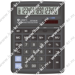 LAMARK436 Калькулятор 16р. Настольный 193х148х38,4мм, 2-ое питание, черный DDT436-ВК LAMARK436 Калькулятор 16р. Настольный 193х148х38,4мм, 2-ое питание, черный DDT436-ВК